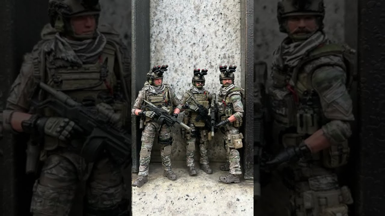 JOYTOY Military Team 1/18 Scale Figure Set⚙️