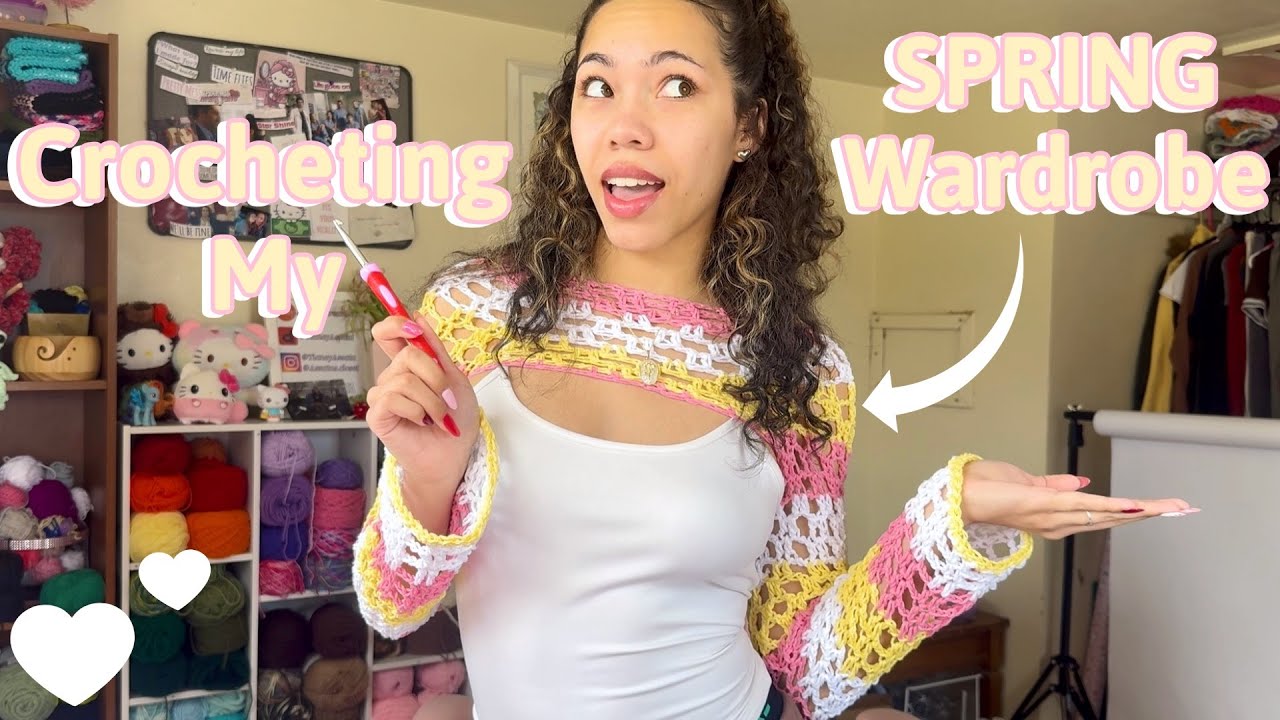 Crocheting my SPRING WARDROBE🧶