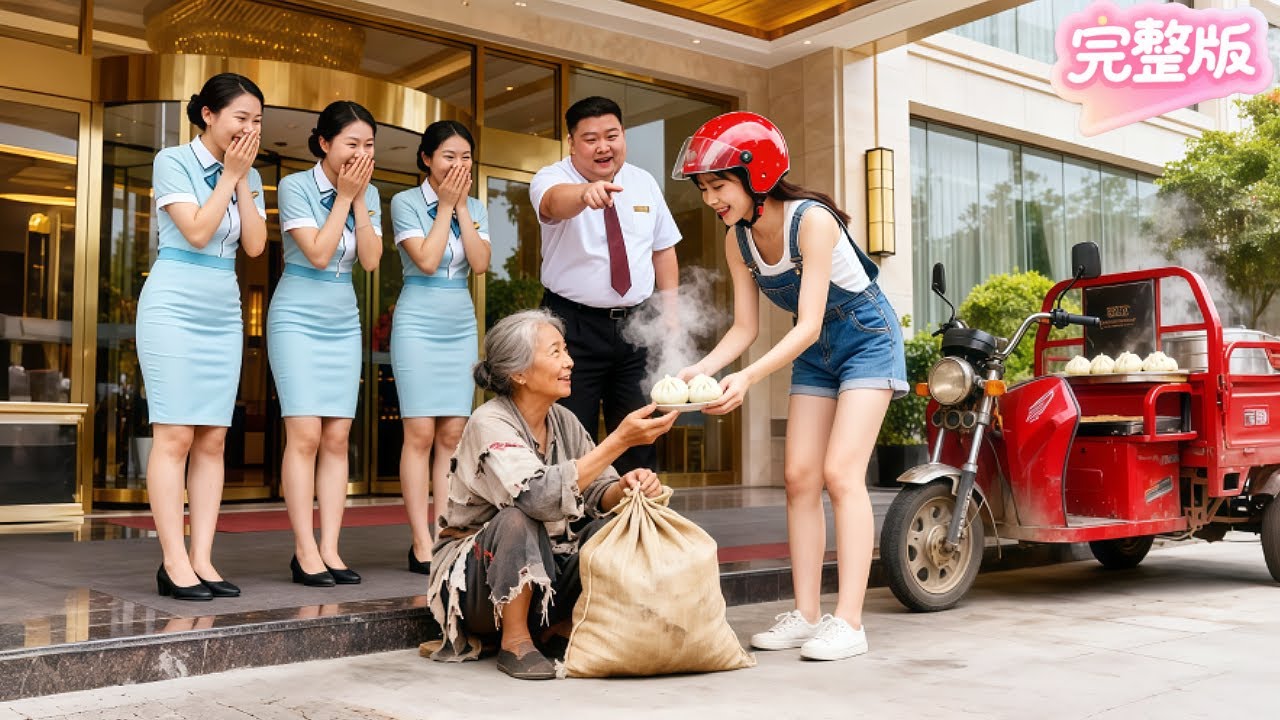 賣包子的窮女孩意外救下一個被驅趕的老乞丐！沒想到竟是來考察的首富母親！當即指名要她做兒媳！次日千億資産送上門，命運改變！#drama #chinesedrama #热门短剧