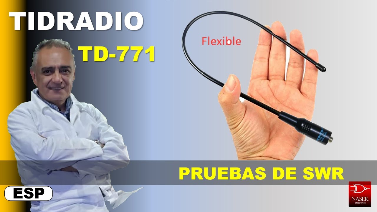TIDRADIO TD-771 Antena VHF - UHF