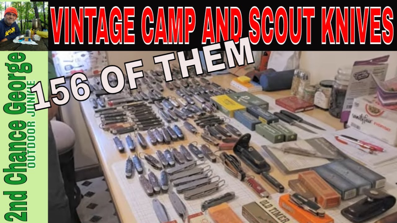 Jaw-Dropping Scout and Camp Knife Collection Revealed