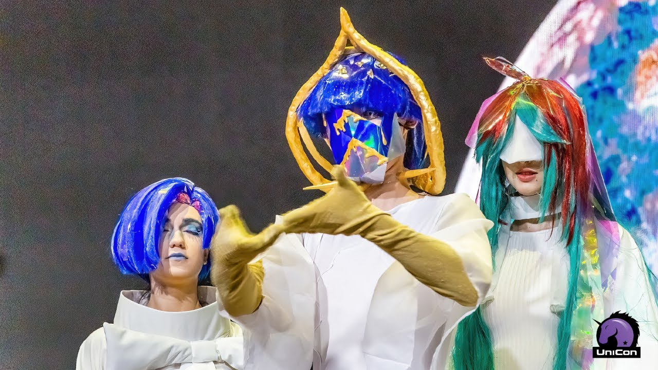 Land of the lustrous - Benitoite, Phosphophyllite, Alexandrite and Diamond Cosplay