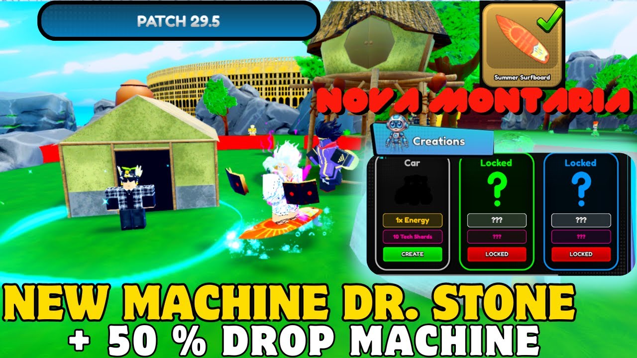 Anime Souls x Update 29.5 Nova Montaria Free Defense Mod Summer Machine Creator Guia Completo