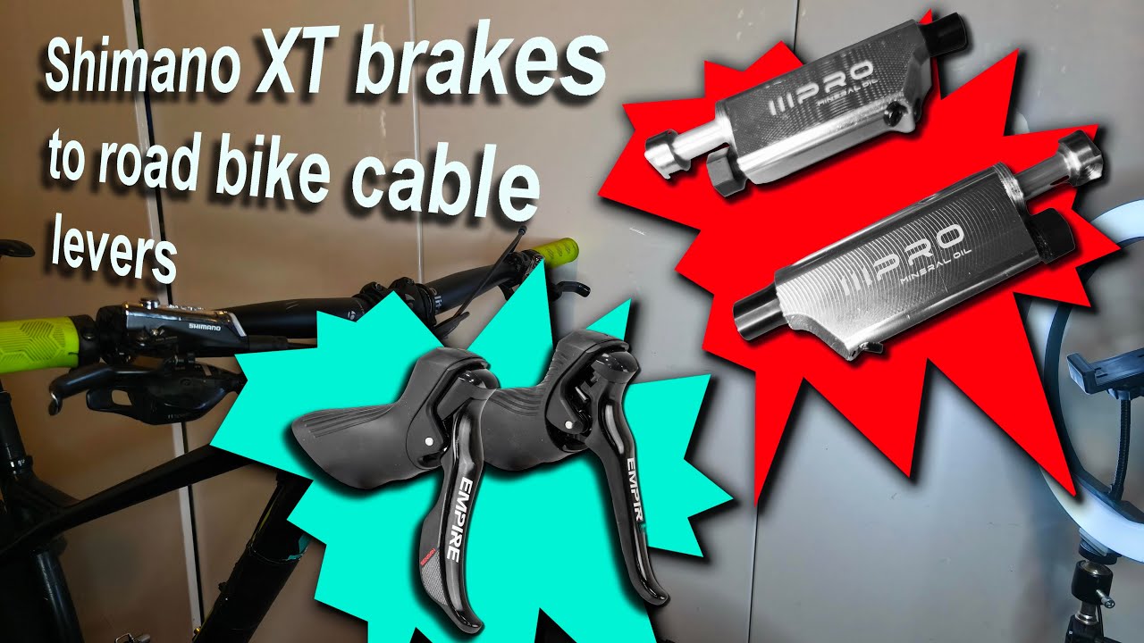 Swap out  XT hydraulic brake to II Pro 6R cable adapter