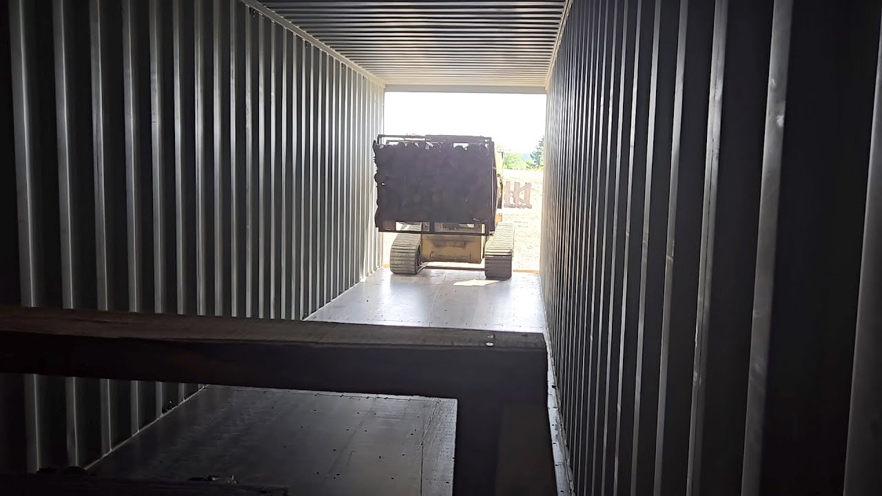 20240805 - Shipping container firewood storage ideas