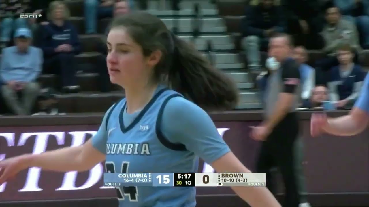Brown vs Columbia NCAA Women's Basketball Game 2025 Full Replay
