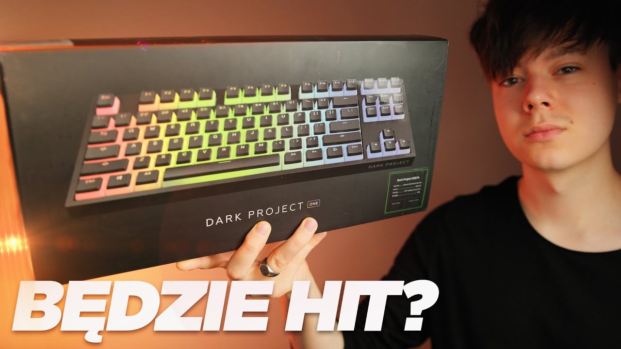 CO ZA KLAWIATURA! 😍 (konkurs) - DARK PROJECT ONE kd87a | TEST I RECENZJA