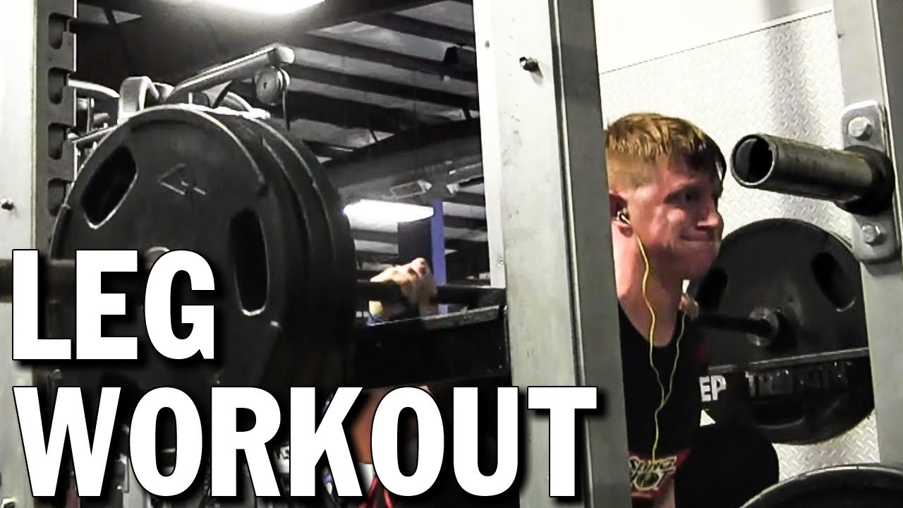 Mass Building Leg Workout, Squat Tips, & Protein Shake