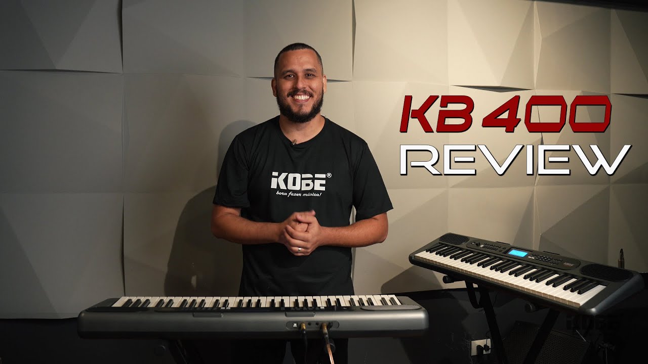Review do Teclado Musical Kobe KB-400 - Sons, Timbres e Funções