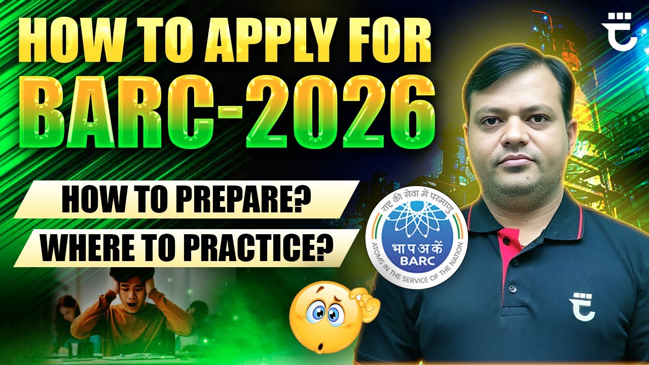How to Apply for BARC-2026 | How to Prepare?  | Where to Practice? | #FMIH | Shailendra Kumar Sir