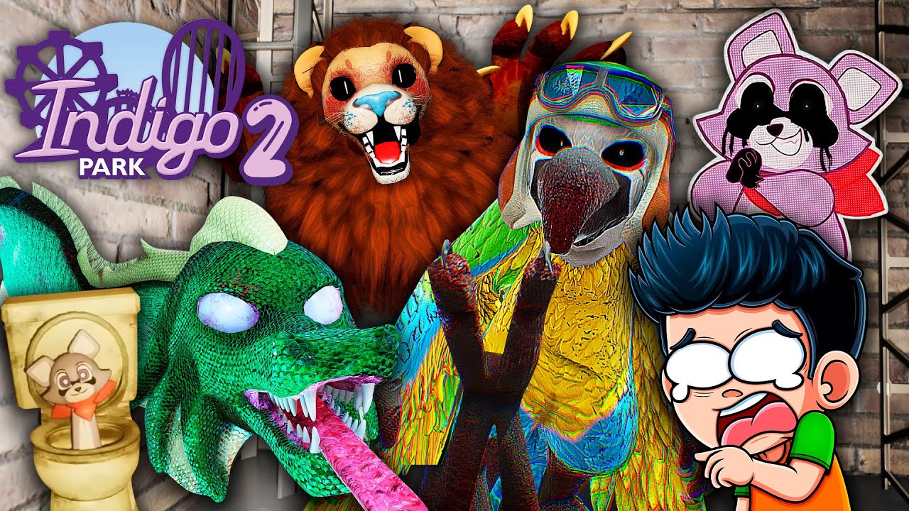 ENTRO A LUGARES SECRETOS EN INDIGO PARK 🦝🎡 | DESCUBRO LOS SECRETOS DE INDIGO PARK 😱 | JONDRES GC