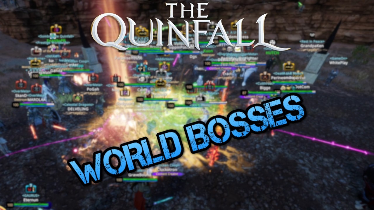 Quinfall World Bosses Explained &ndash; Loot, Spawns & How to Kill Them