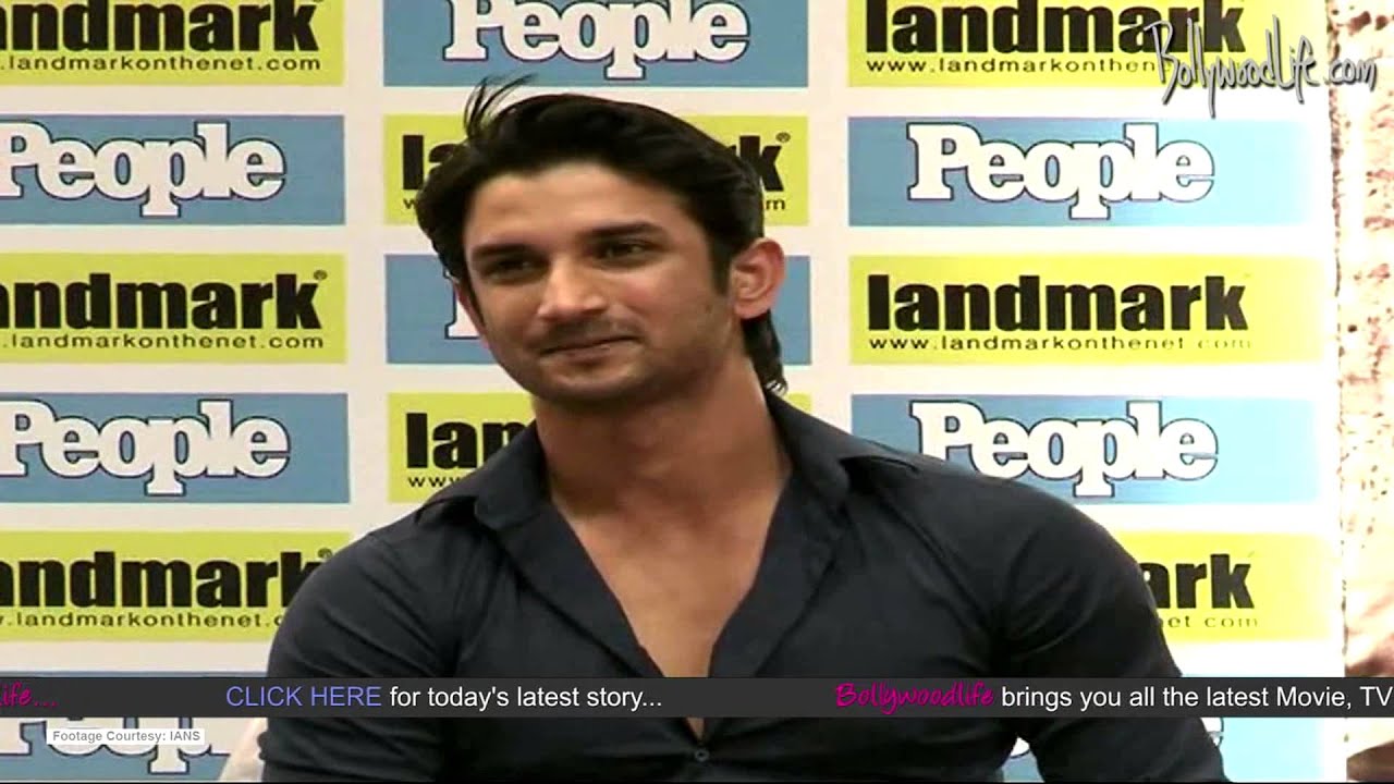 Sushant Singh Rajput at People magazine's cover launch