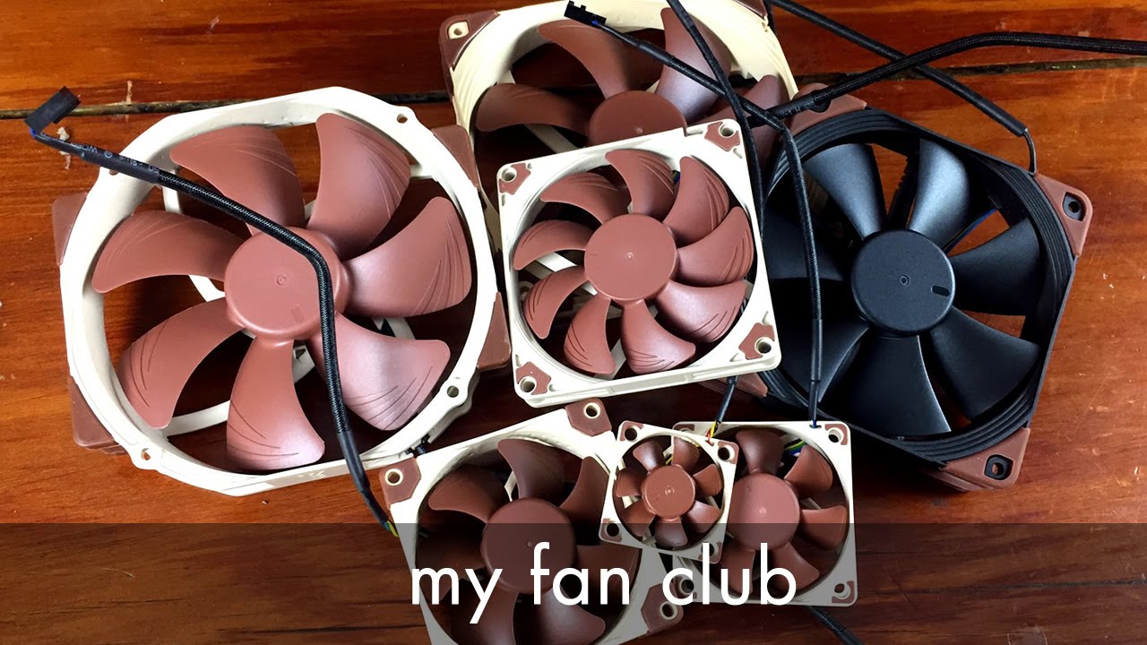 Noctua Fan Roundup - A4, A6, A8, A9, F12, A14, A15