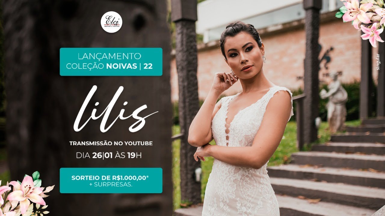 #LIVE DE LAN&Ccedil;AMENTO DA COLE&Ccedil;&Atilde;O NOIVAS 2022 LILIS