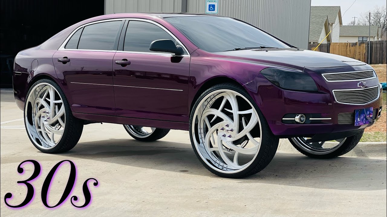 All real gold coming soon on a Malibu with 30 inch wheels #