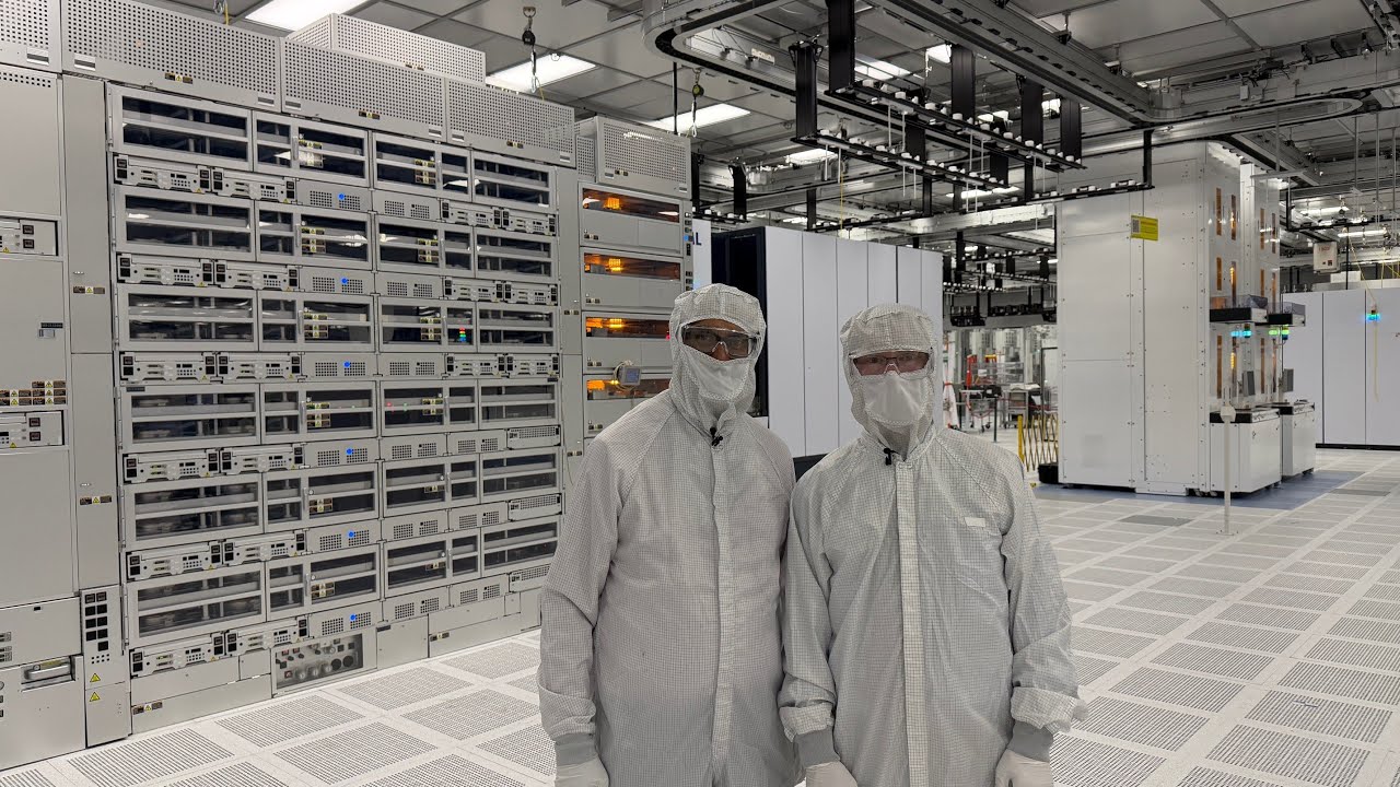 Inside Texas Instruments' SM1 300mm Semiconductor Manufacturing Fab at Sherman, Texas