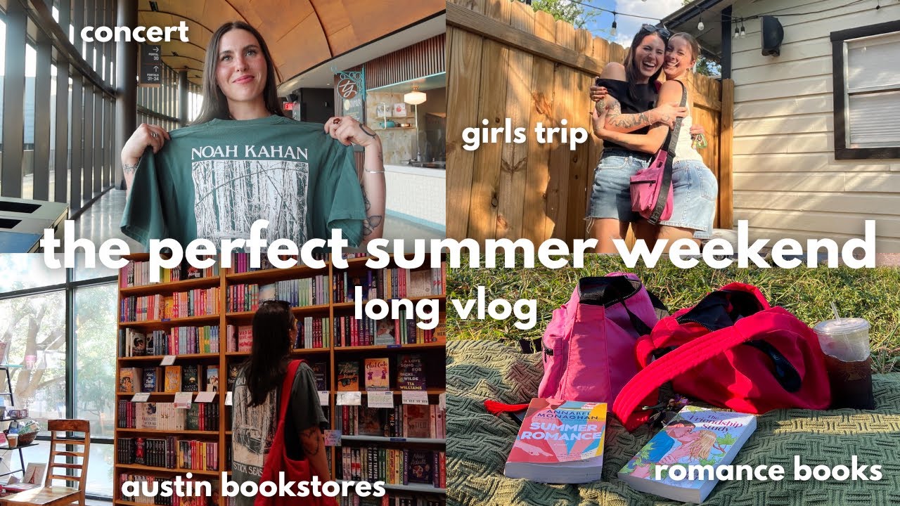 the perfect summer weekend °•. ✿ .•° austin trip, noah kahan concert, & car shopping