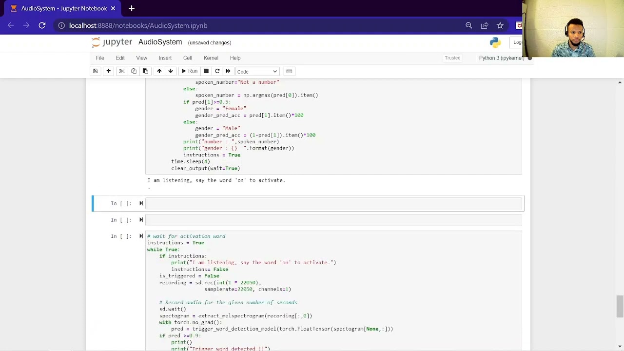 Number and Gender identification using ResNet-34