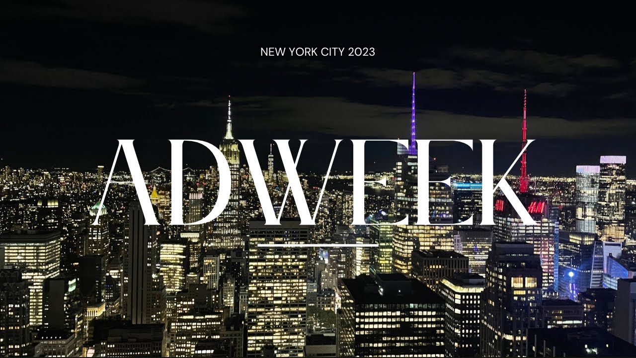viaje academico para NEW YORK- AdWeek 2023❤️‍🔥