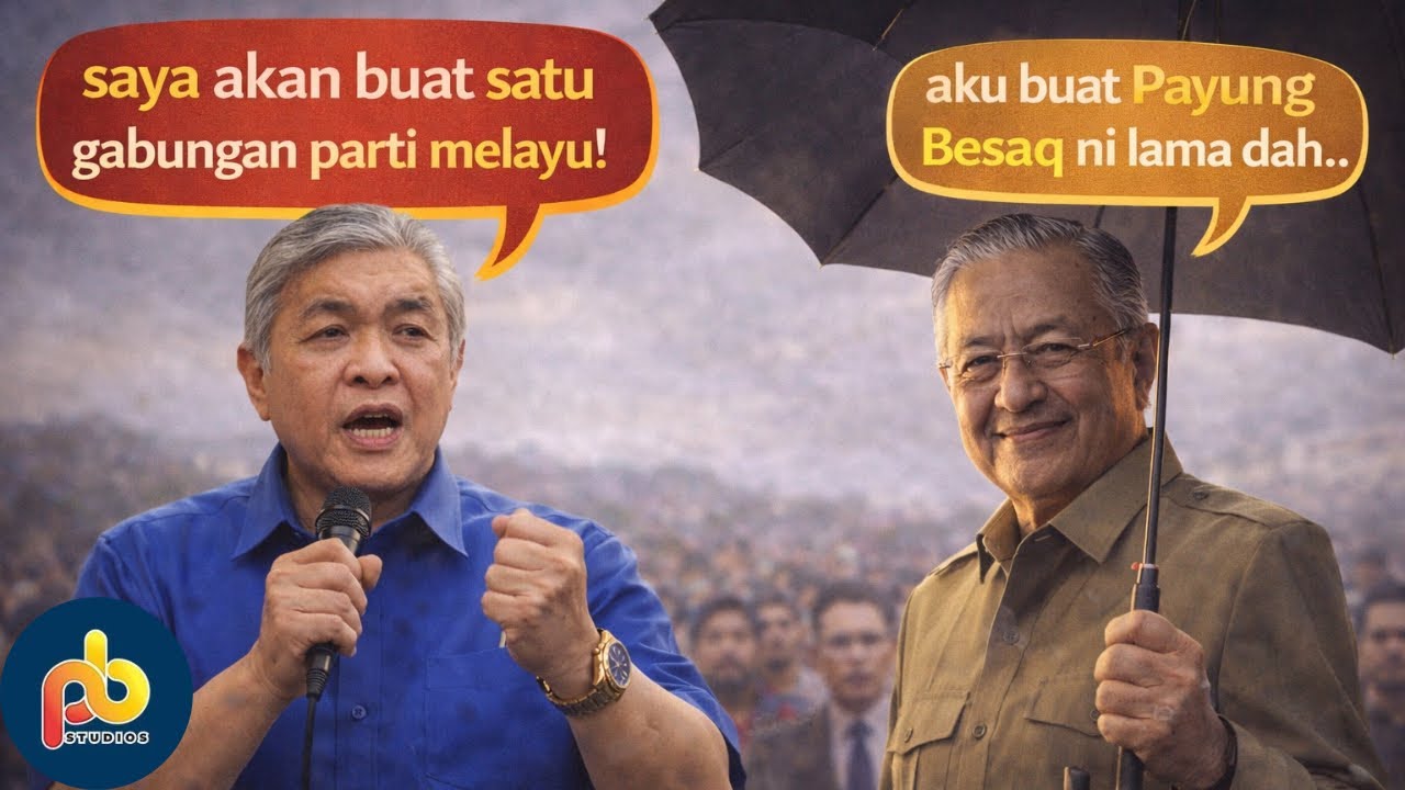 Kenapa Zahid nak buat gabungan baru walhal dah ada Payung Besar? Sebab Umno nak jadi boss, tu je.