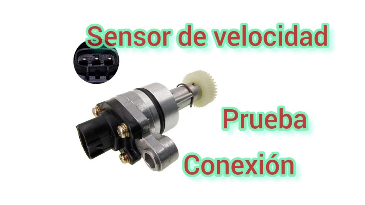 Toyota Corolla posición de  cables de sensor de velocidad  y prueba.
