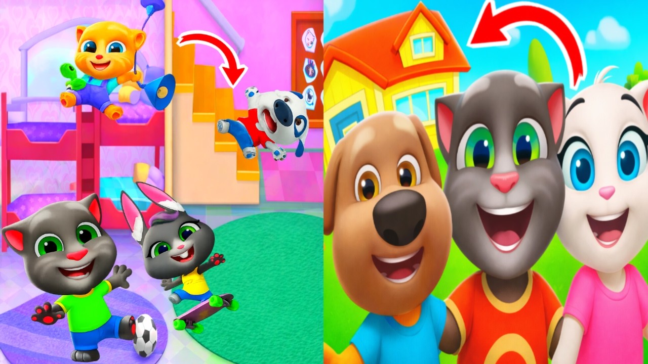 Secret Update My Talking Tom Friends 2026 | New Beautiful House Big Bed New Location 🧀🧀🧀