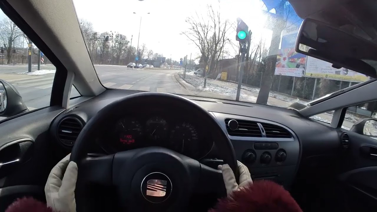 POV Winter Drive EASTERN EUROPE VIBE| Snowy City Streets