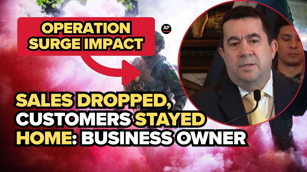 Local business owner says sales fell after ICE activity, small businesses struggling