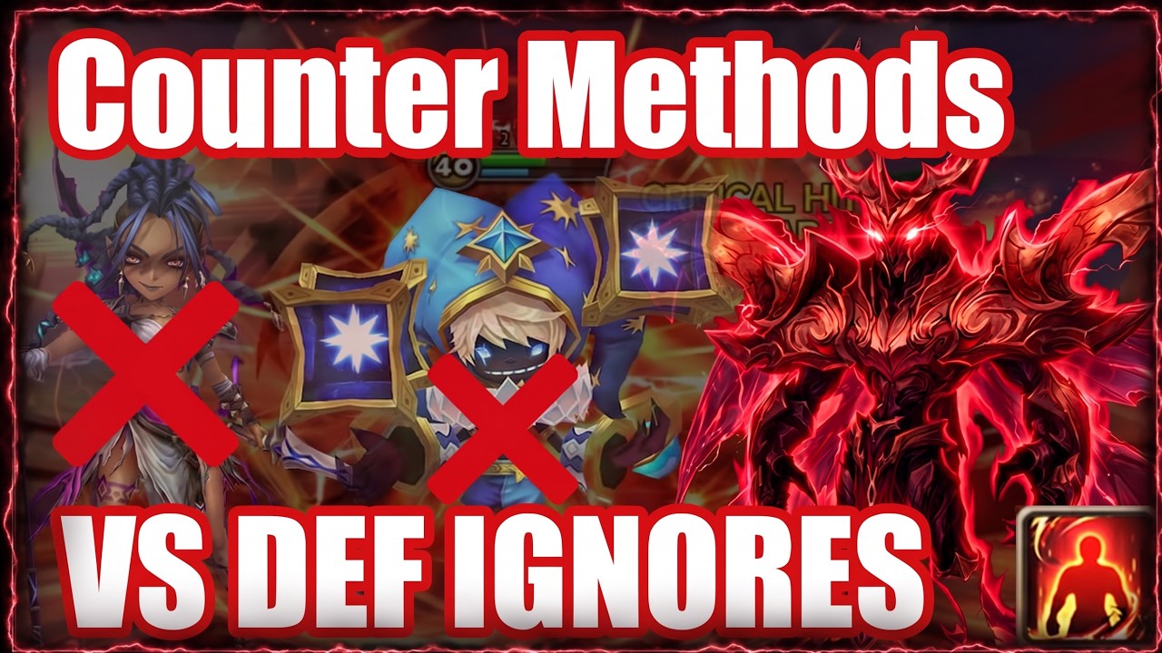 Introduction of Counter Methods, VS Scary DEF IGNORE Teams🫡🫡🫡【Summoners War RTA】
