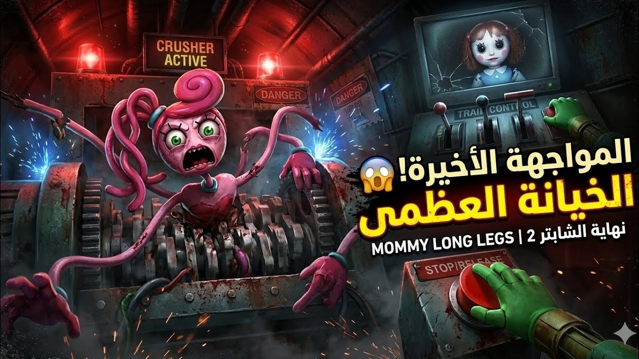 نهاية مومي لونج لينجز المرعبة! 💀 خيانة بوبي الصادمة في القطار | Poppy Playtime 2 