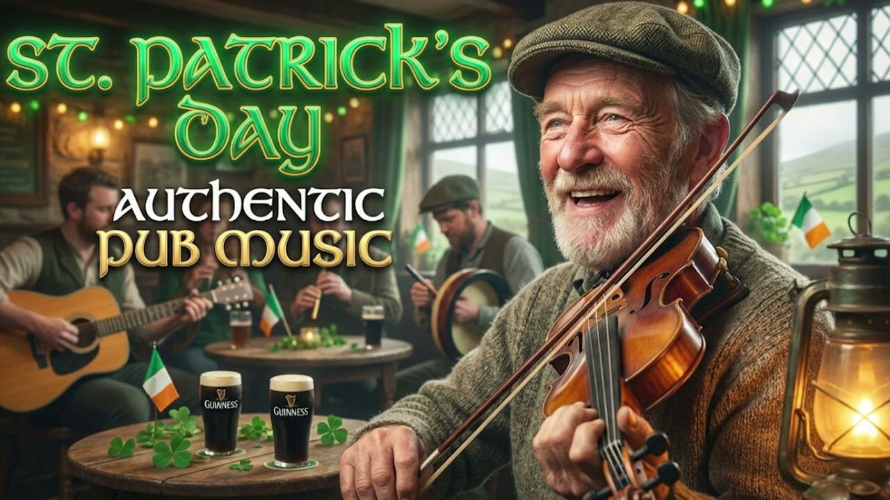 🍀 St. Patrick’s Day Irish Folk Songs | Authentic Celtic Pub Music & Traditional Irish Vocals
