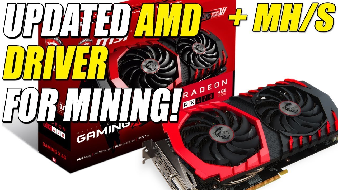 BEST AMD DRIVER FOR MINING !! INCREASE HASHRATE WITH THIS DRIVER !!