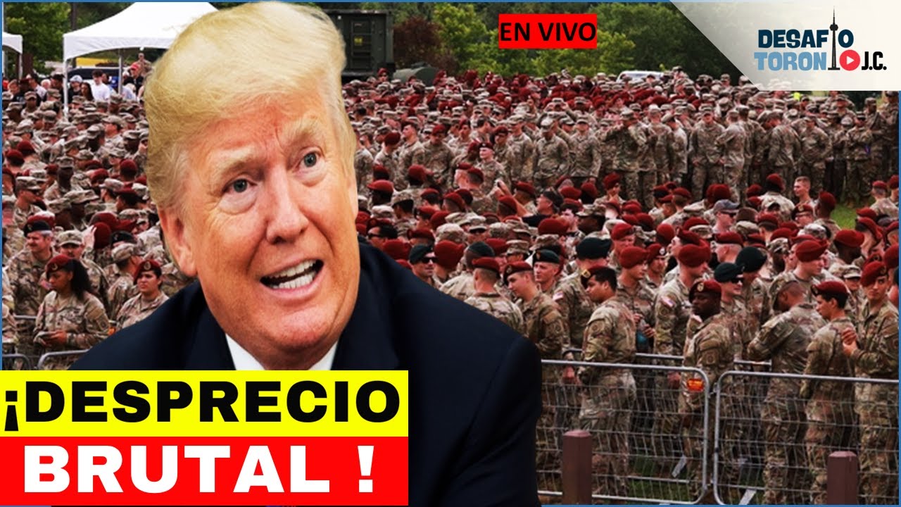 ¡HUMILLACIÓN TOTAL! Militares de Fort Bragg IGNORAN y BURLAN a Trump!