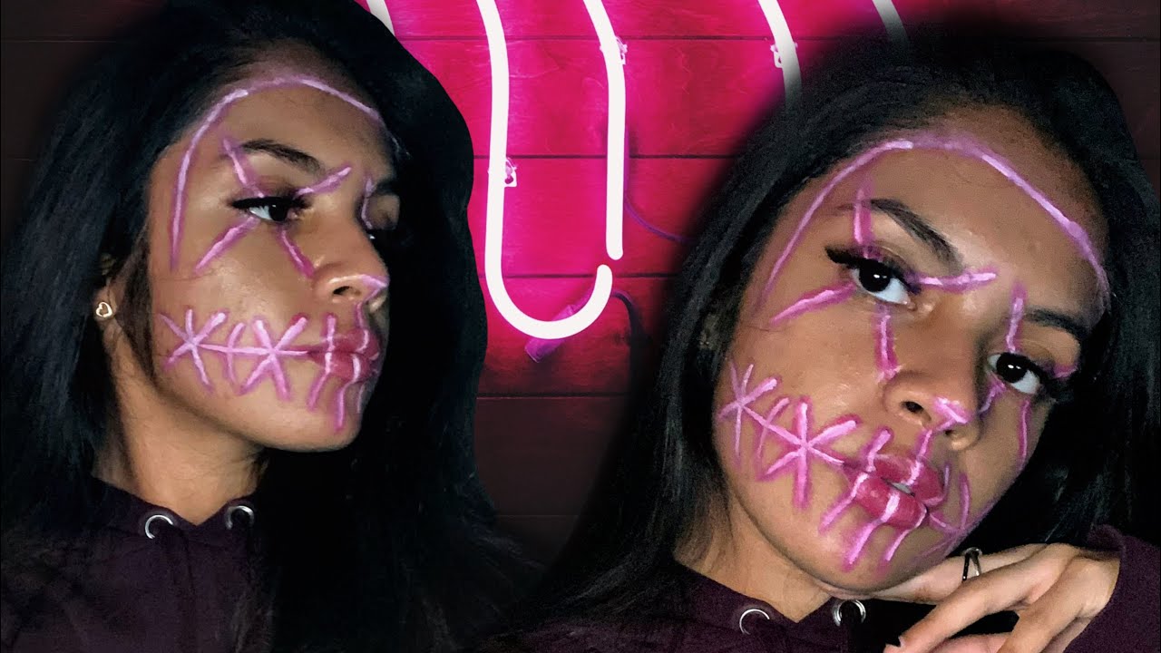 The Purge Easy and Simple Makeup Tutorial ll Neon Purge Makeup Look