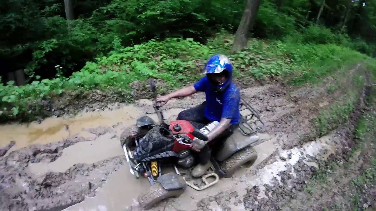 Bashan 250 / Honda Barossa 250 / Las/ Błoto / Strzelanie z wydechu