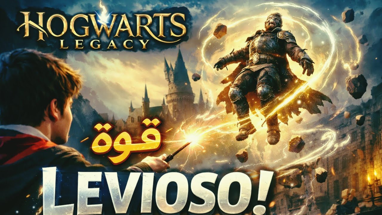 Hogwarts Legacy : امتلكت قوة Levioso في هوجوورتس 🪄🏰