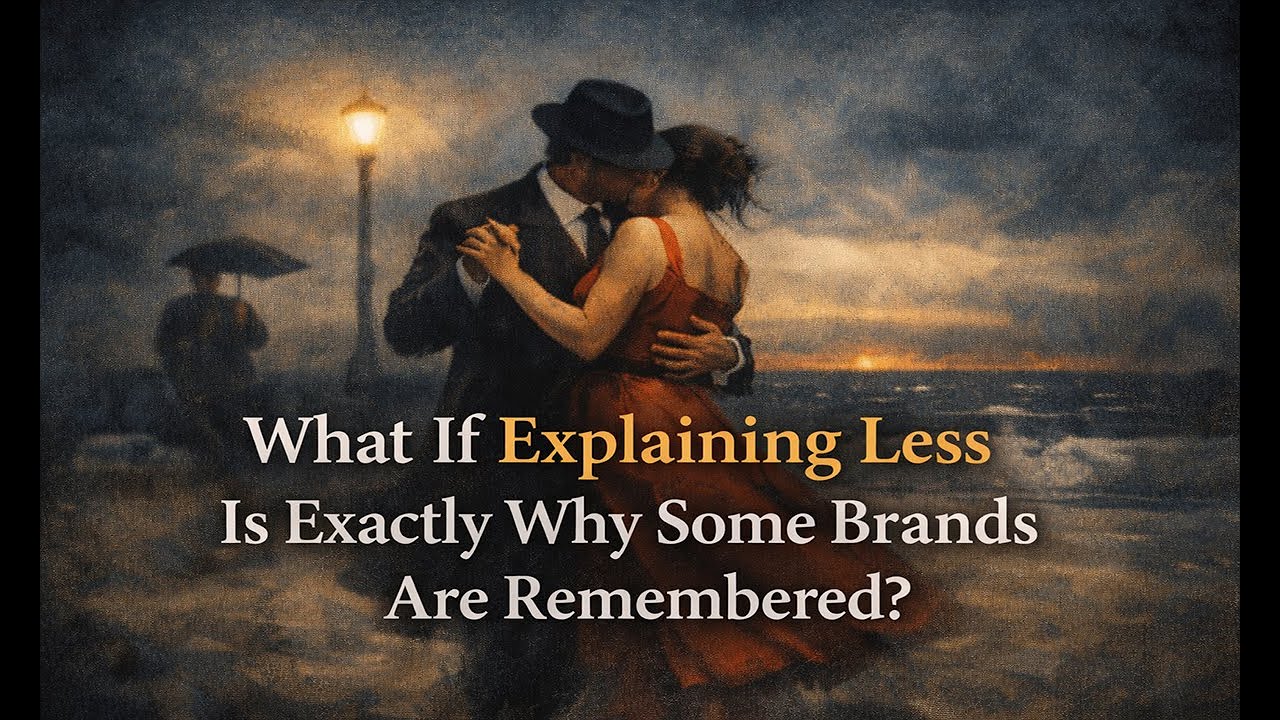 What If Explaining Less Is Exactly Why Some Brands Are Remembered?