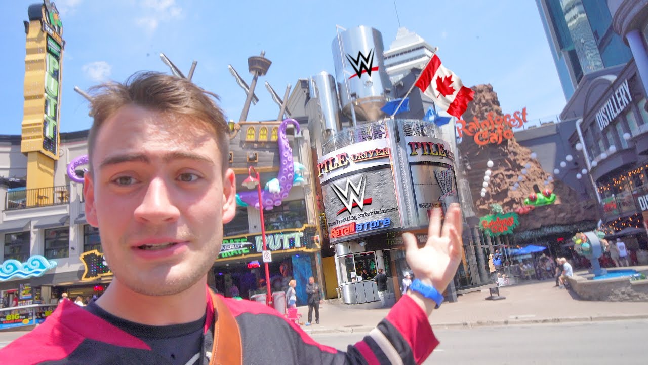Visiting The Old WWE Niagara Falls Store!! | Brandon Hodge Vlog