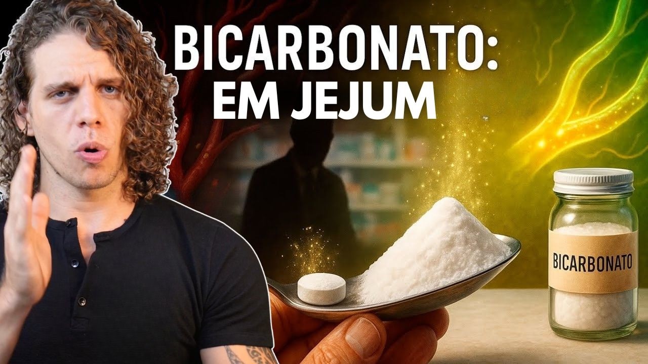 APENAS UM COPO DE BICARBONATO EM JEJUM FAZ ISSO NO SEU CORPO | Dr Lair Ribeiro