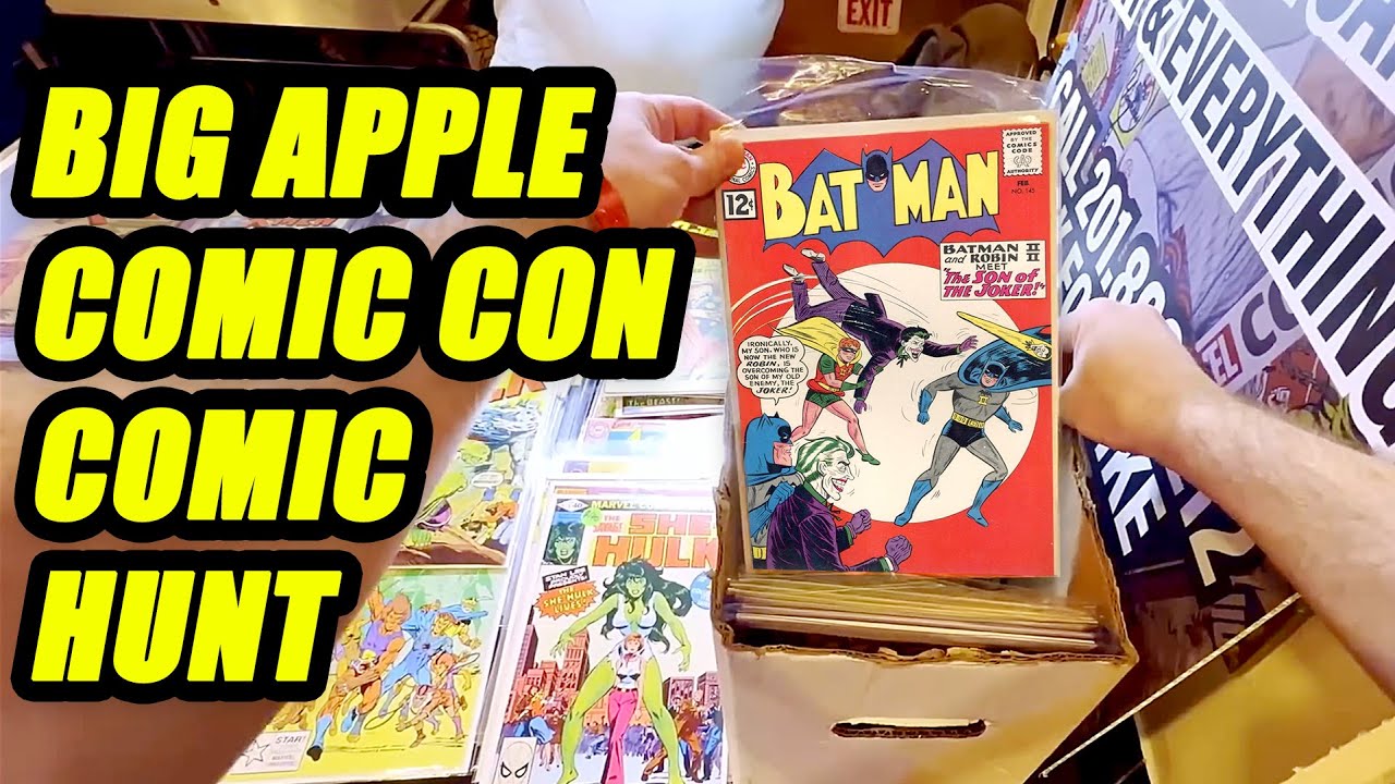The Hunt for Rare COMIC BOOKS at Big Apple Comic Con - The Complete 2024 BACC  Before BACC 2025!