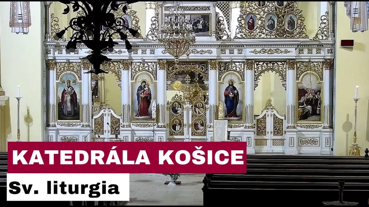 🎥 NAŽIVO: Sv. liturgia z katedrálneho chrámu z Košíc