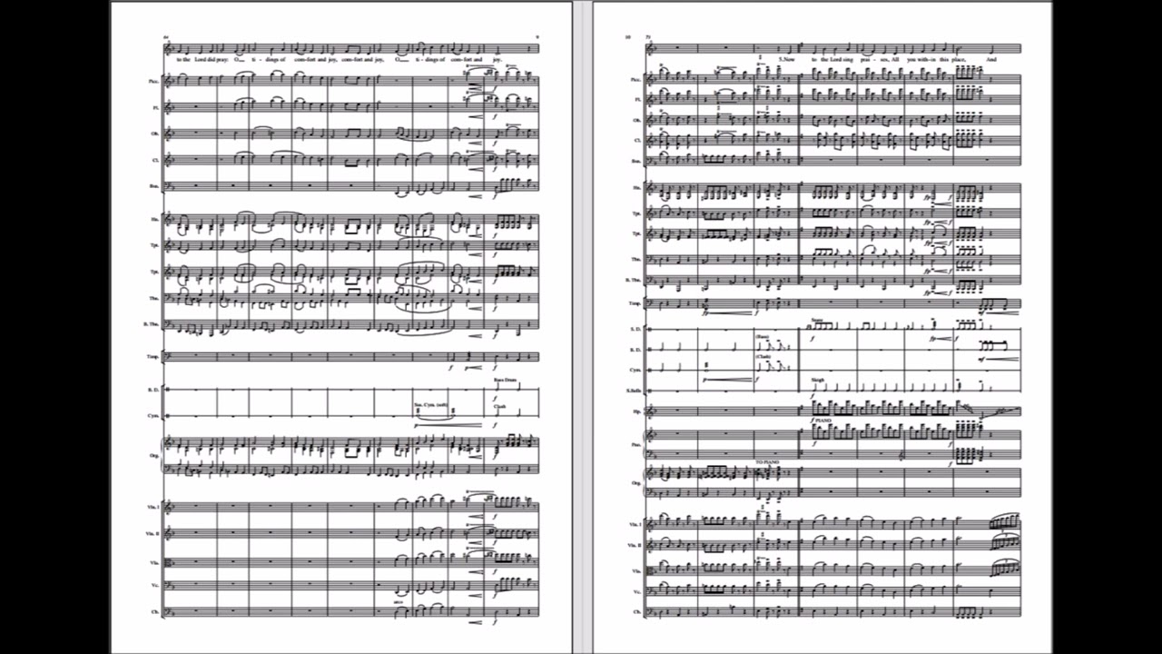 God Rest Ye Merry Gentlemen. Full orchestra Score