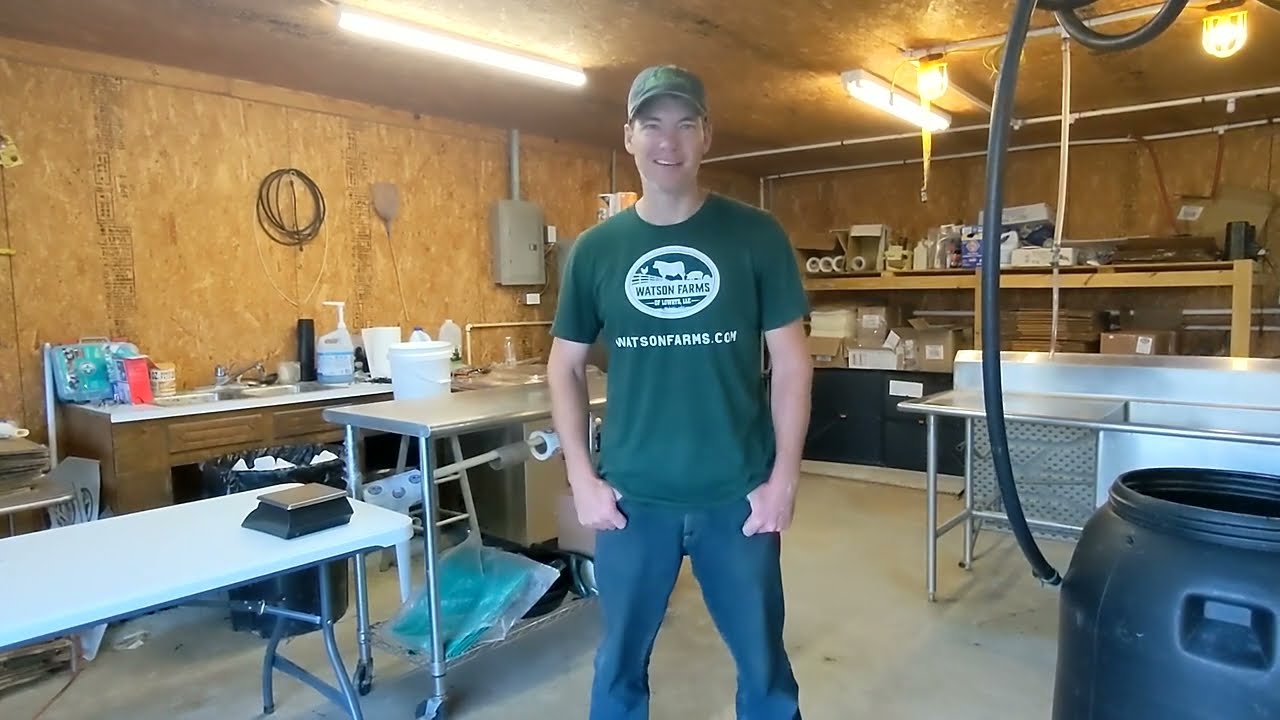 Our On-Farm Chicken Processing Setup