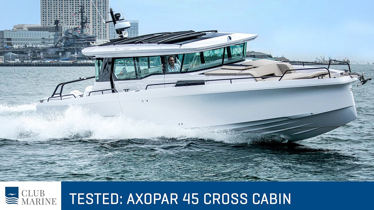 Axopar 45 X Cabin boat test