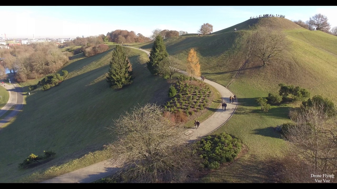 Munich Olympiapark Drone Flight 4k // DJI Phantom 4