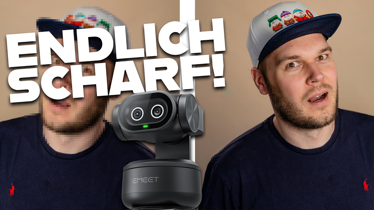 EMEET Pixy Webcam – Kann alles und kostet viel weniger!