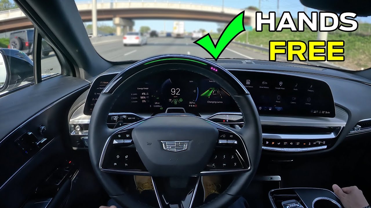 Cruise Control in the Cadillac Lyriq (Normal, Adaptive and SuperCruise)