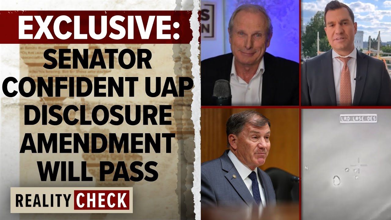 Exclusive: Senator confident UAP Disclosure Amendment will stay in NDAA | Reality Check