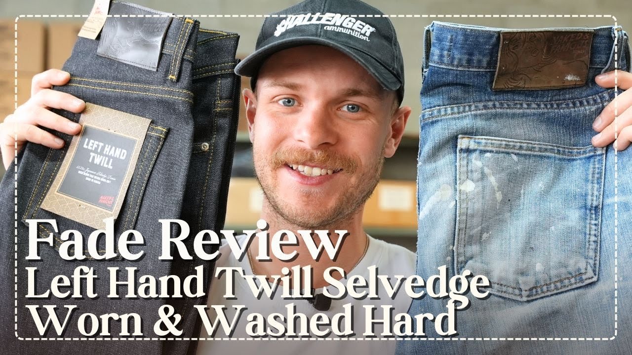 Fade Review: The Left Hand Twill Selvedge - Worn and Washed Hard For Years